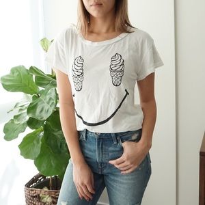 Smiley Face Graphic Tee